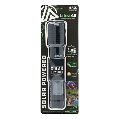 LitezAll Bask Solar Powered Flashlight