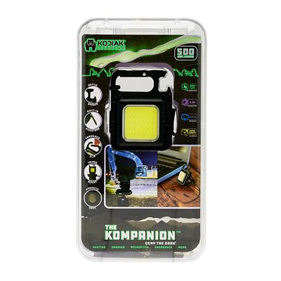 Kodiak Kompanion 500 Lumen Rechargeable Aluminum Tactical Work Light