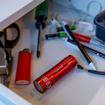 Image showing  Aluminum Pocket Flashlight, 6 pk.