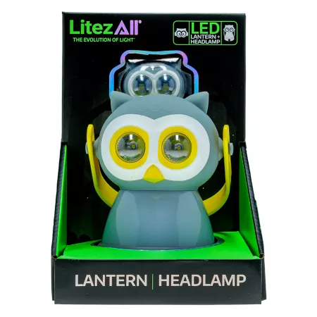 LitezAll Owl Themed Headlamp and Lantern Lanterns