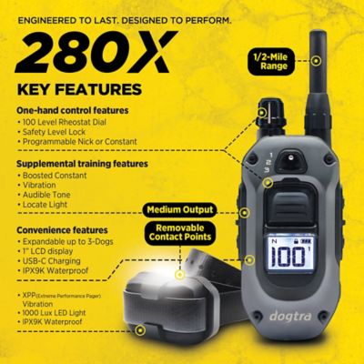 Image showing  280X 1-Dog Unit E-Collar