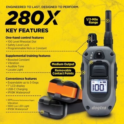 Image showing  280X 2-Dog Unit E-Collar