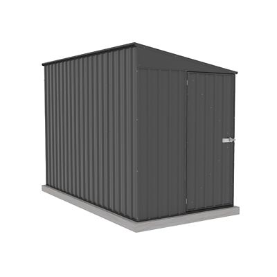 ABSCO Durango 5 ft. x 10 ft. Metal Bike Shed - Monument