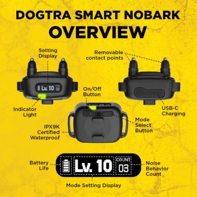 Image showing 9 th Dogtra Smart Nobark Bark Collar