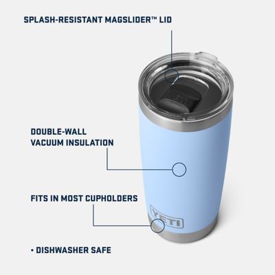 Image showing YETI 20 oz. Rambler Tumbler