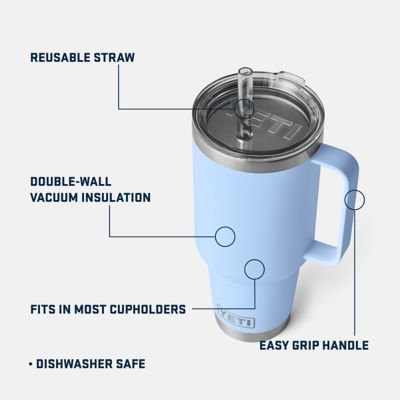 Image showing  42 oz. Rambler Straw Mug