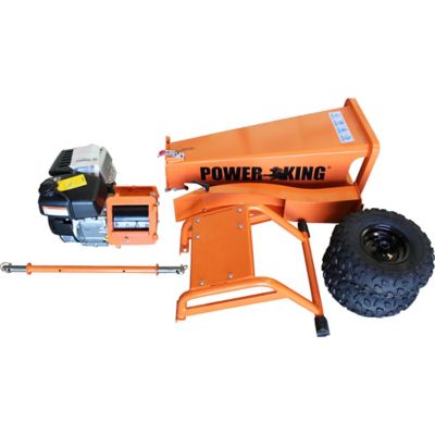 Image showing 7 th PowerKing 6.5HP -2.8 in. Direct Drive Chipper with KOHLER SH265 Gas Engine & Extra Set of Steel Blades- PK0913DD