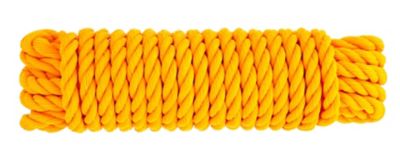 Koch Industries Polypropylene, Twisted, Yellow, 5/8 in. Diameter, 30 ft. Length, 1 ea.