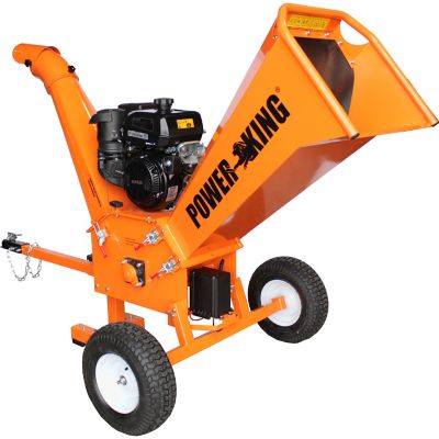 PowerKing 14HP- 5 in. Chipper Shredder with KOHLER CH440 Command PRO Commercial Gas Engine