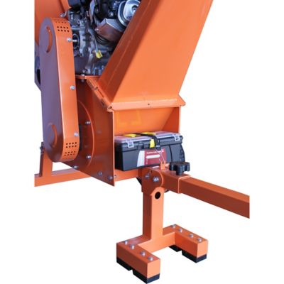 Image showing PowerKing 14HP 5 in. Chipper Shredder with Electric Start KOHLER CH440 Command PRO Commercial Gas Engine