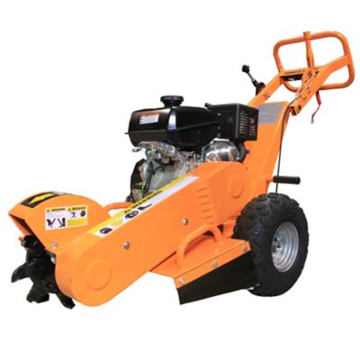 Power King 14HP- 12 in.x 3.5 in. wheel Stump Grinder with Electric start KOHLER CH440 Command PRO Commercial Gas Engine