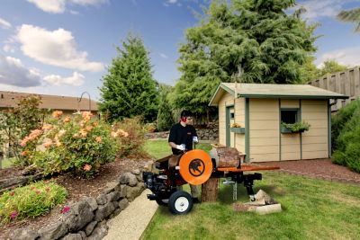 Image showing  7HP - 42 Ton 3 sec. cycle Kinetic Log Splitter with KOHLER CH270 Command PRO Commercial Gas Engine