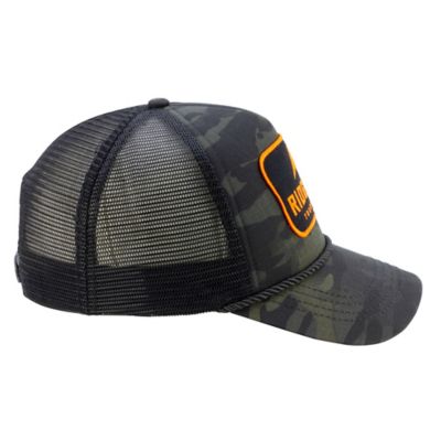 Image showing  Mesh Back Foam Trucker Cap with Rope & Woven Patch