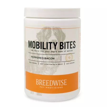 Breedwise Mobility Bites for Dogs - 100 ct Dog Hip & Joint Care