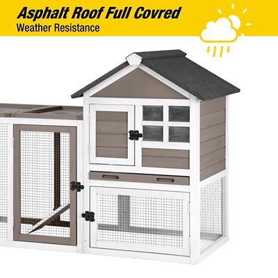 Image showing  2-Story Big Bunny Cage with No Leak Tray