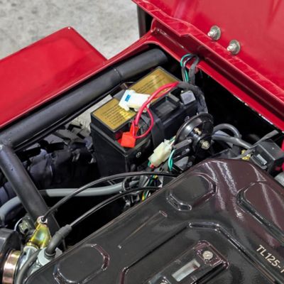 Image showing 5 th Massimo Mini 125 Starting CtX5L-BS Battery for Massimo Mini 125 Go Kart Models 2023 and Older, 4.5 in. x 4.5 in. x 2.5 in.