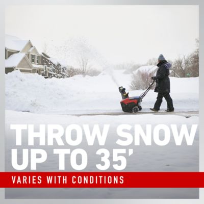 Image showing  60V MAX 21 in. Power Clear Self-Propel Single-Stage Snow Blower - Battery Not Included