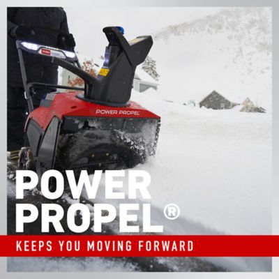 Image showing  60V MAX 21 in. Power Clear Self-Propel Single-Stage Snow Blower - Battery Not Included