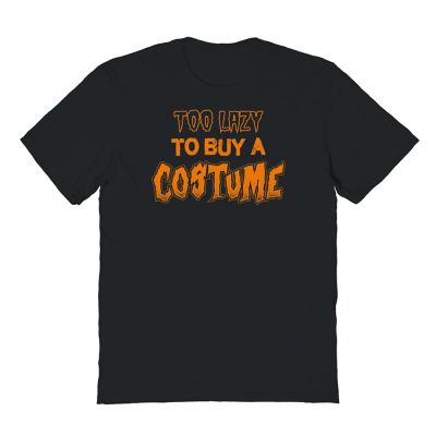 Goodie Two Sleeves Tee Shirt Central Too Lazy Halloween T-Shirt