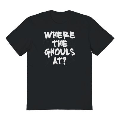 Goodie Two Sleeves Tee Shirt Central Where Ghouls At Halloween T-Shirt