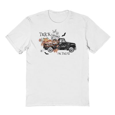 Goodie Two Sleeves Tee Shirt Central Spooky Truck Halloween T-Shirt