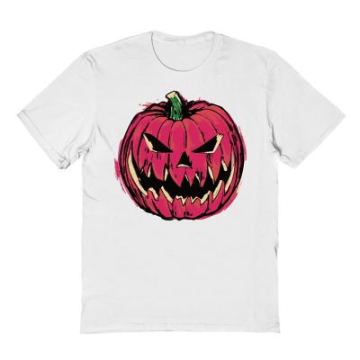 Goodie Two Sleeves Tee Shirt Central Pink Pumpkin Halloween T-Shirt