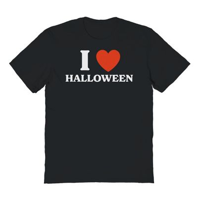 Goodie Two Sleeves Men's I Heart Halloween T-Shirt