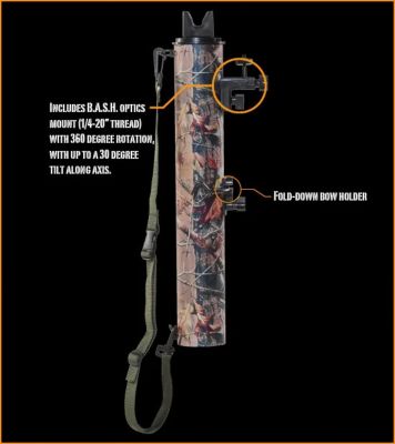 Image showing  Customizable Hunting Tripod, Realtree