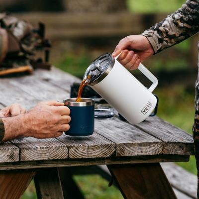 Image showing 9 th YETI French Press, 34 oz., White