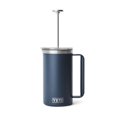 Image showing  French Press, 34 oz., Navy