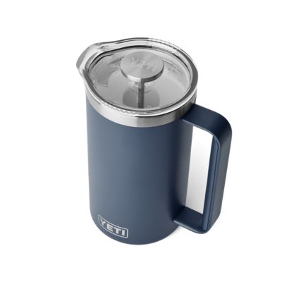 Image showing  French Press, 34 oz., Navy