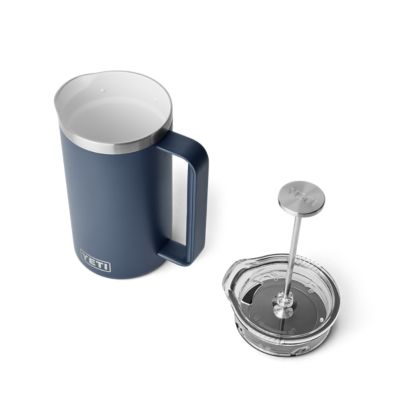 Image showing  French Press, 34 oz., Navy