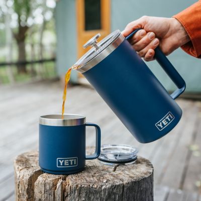 Image showing 9 th YETI French Press, 34 oz., Navy