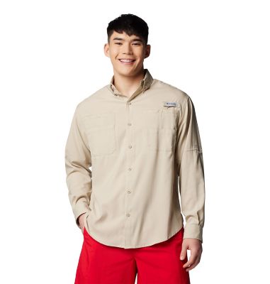 Columbia Sportswear Men's Omni-Wick/Omni-Shade Tamiami II Long-Sleeve Button-Down Shirt