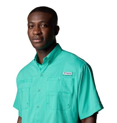 Image showing  Men's Omni-Wick/Omni-Shade Tamiami II Short-Sleeve Button-Down Shirt