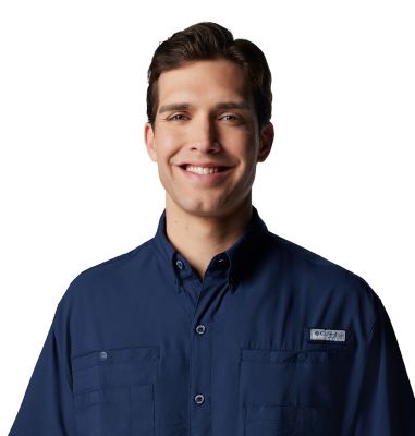 Image showing  Men's Omni-Wick/Omni-Shade Tamiami II Short-Sleeve Button-Down Shirt