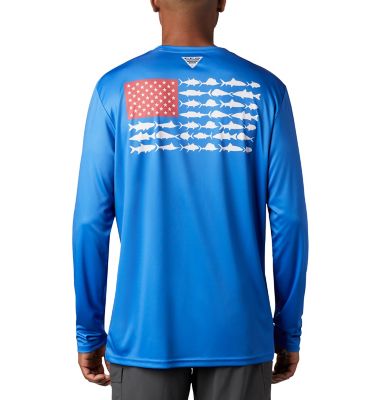 Image showing  Men's Terminal Tackle PFG Fish Flag Long Sleeve