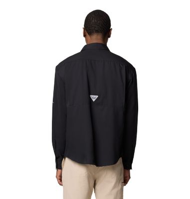 Image showing  Men's Omni-Wick/Omni-Shade PFG Backwater Long-Sleeve Button-Down Shirt