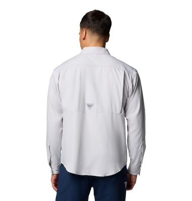 Image showing  Men's Omni-Wick/Omni-Shade PFG Backwater Long-Sleeve Button-Down Shirt
