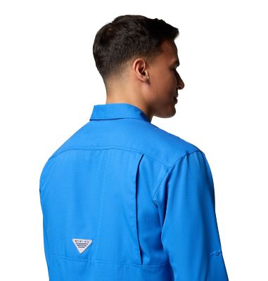 Image showing 5 th Columbia Sportswear Men's Omni-Wick/Omni-Shade PFG Backwater Long-Sleeve Button-Down Shirt