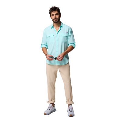Image showing 8 th Columbia Sportswear Men's Omni-Wick/Omni-Shade PFG Backwater Long-Sleeve Button-Down Shirt