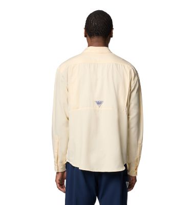 Image showing  Men's Omni-Wick/Omni-Shade PFG Backwater Long-Sleeve Button-Down Shirt