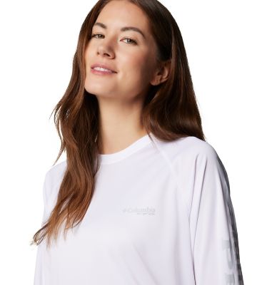 Image showing 5 th Columbia Sportswear Women's Omni-Wick Tidal Tee II Crew Neck Long-Sleeve T-Shirt