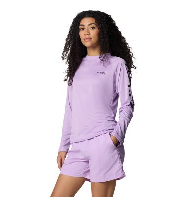 Image showing 3 th Columbia Sportswear Women's Omni-Wick Tidal Tee II Crew Neck Long-Sleeve T-Shirt