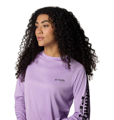 Image showing  Women's Omni-Wick Tidal Tee II Crew Neck Long-Sleeve T-Shirt