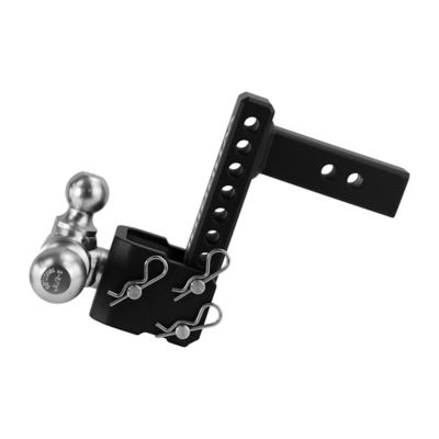 Image showing  Adjustable 2 in. Ball Mount Rotating Tri-Ball, 7 in. DP