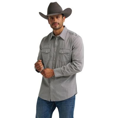 Image showing  Men's Wrancher Long Sleeve Print Shirt
