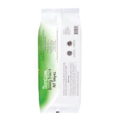 Image showing  Papaya & Coconut Luxury 2-in-1 Pet Wipes, 100 ct.