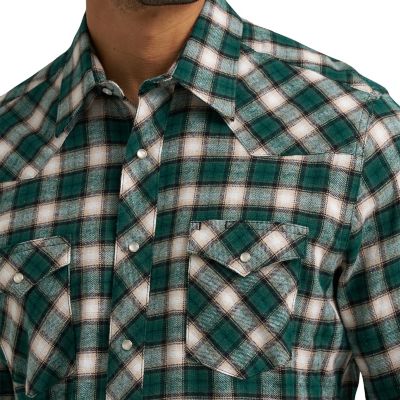Image showing 2 th Wrangler Men's Wrancher Flannel Shirt