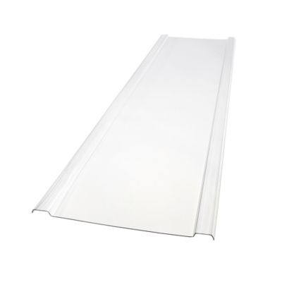 EZ Glaze 26.9 in. x 8 ft. Clear Polycarbonate Roof Panel